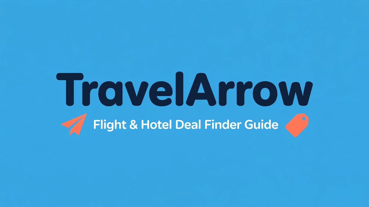 Travel Arrow App — Flight & Hotel Deal Finder Hero Image