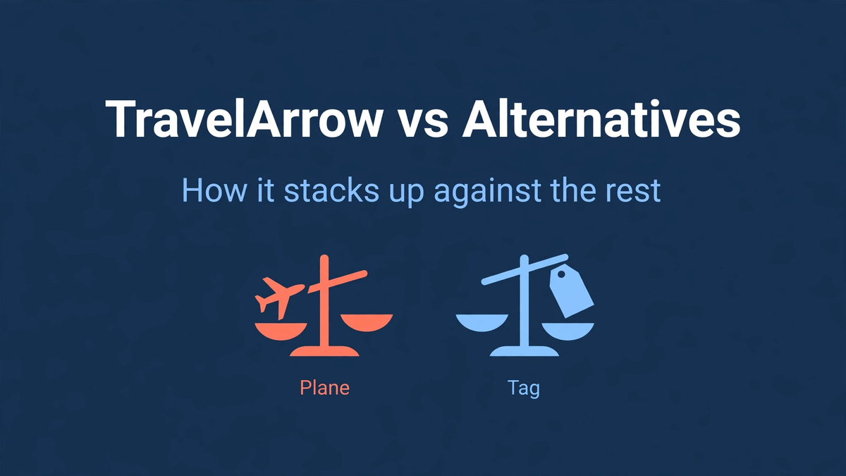TravelArrow vs Alternatives: Google Flights, Honey & RatePunk